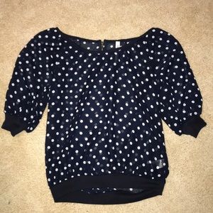 Aeropostale Polka Dot Shirt
